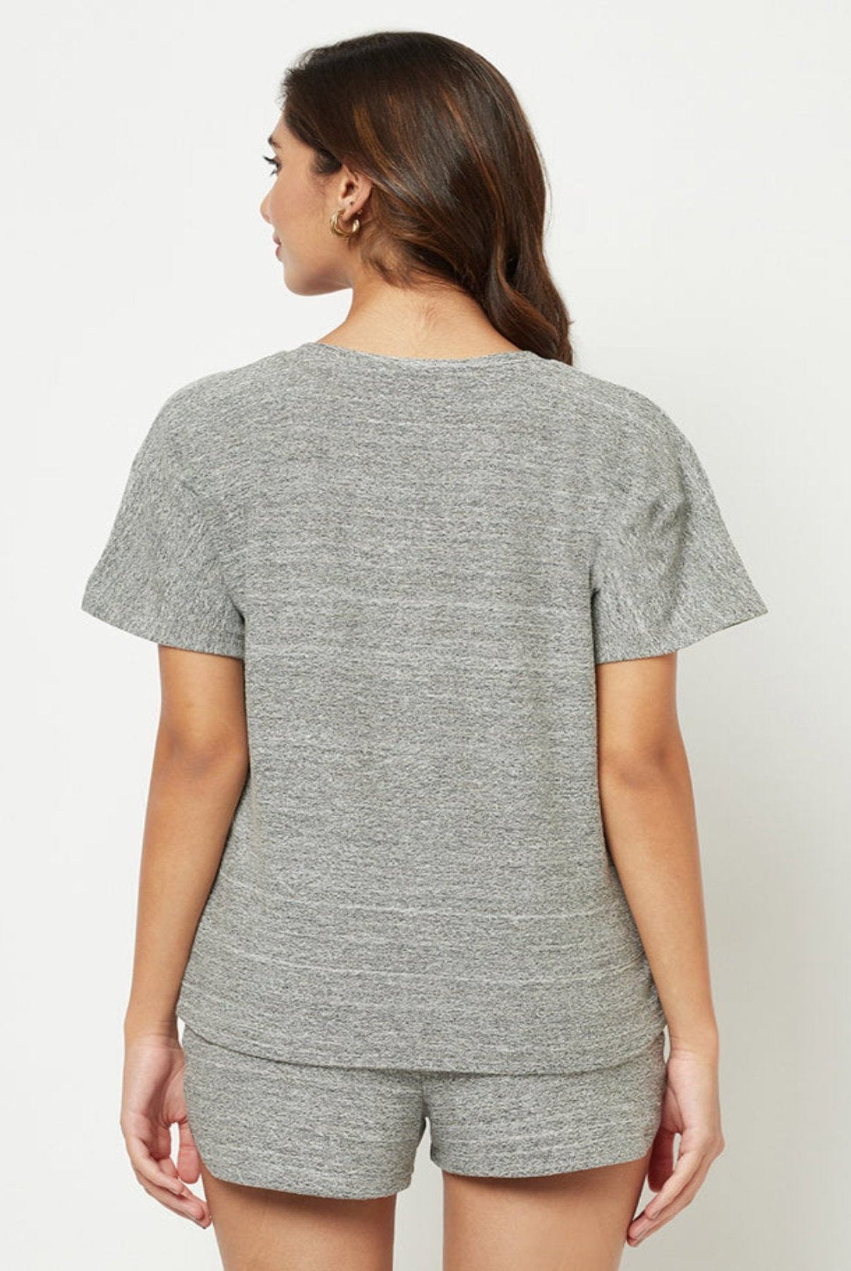 Light Grey Solid Loungewear