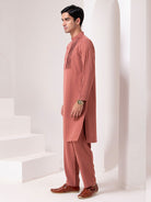 Rustic Rose Textured Kurta Set