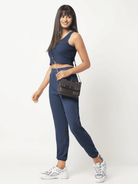 Blue Jogger Lounge Wear Set