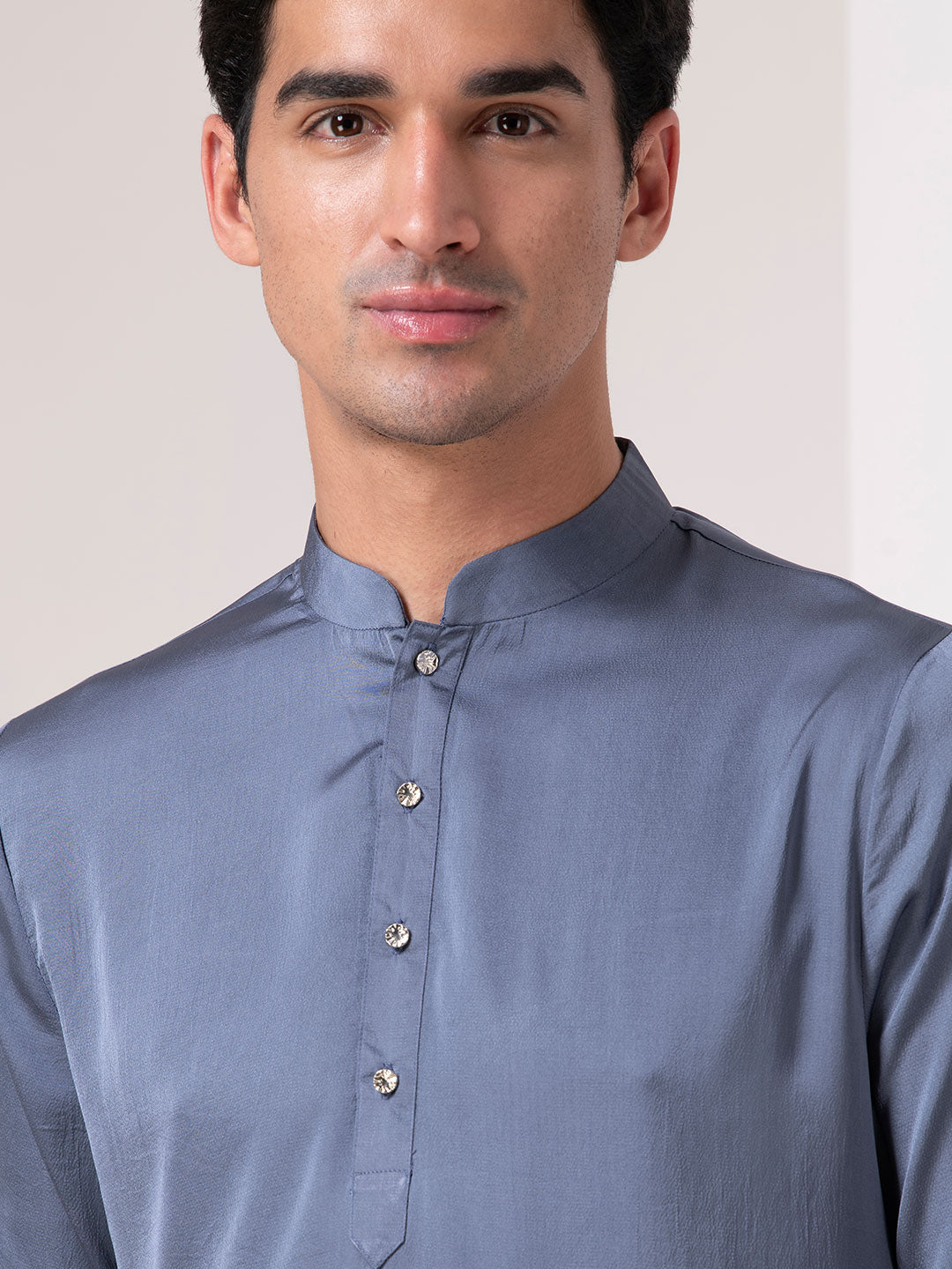 Muted Pathani Kurta Set