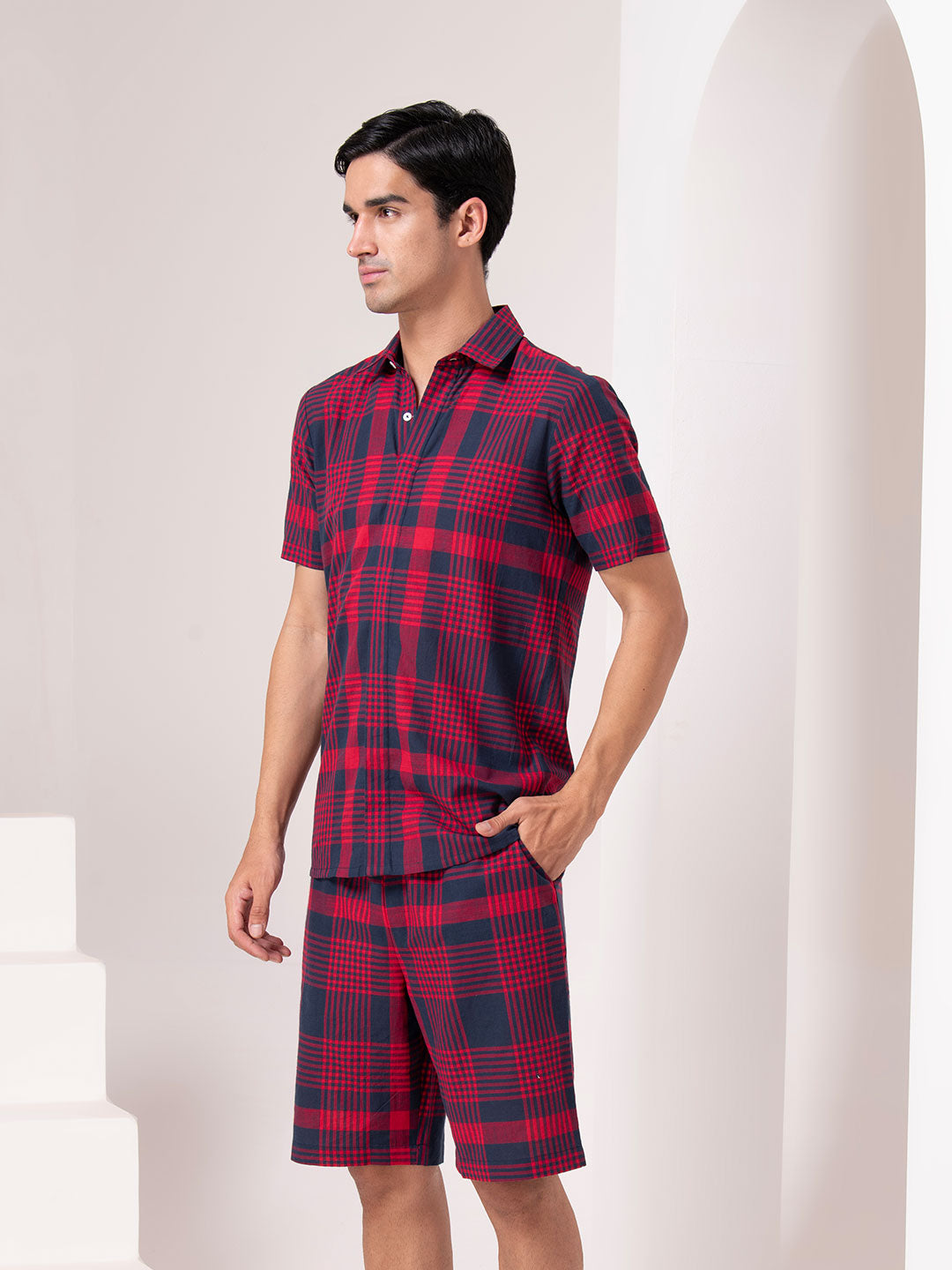 Classic Checkered Co-ord Set