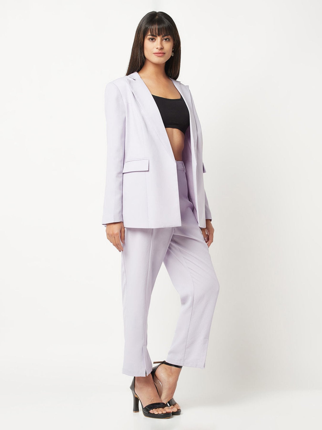 Lilac Poly Moss Power Suit