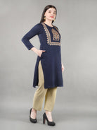 Yoke Embroidered Kurta